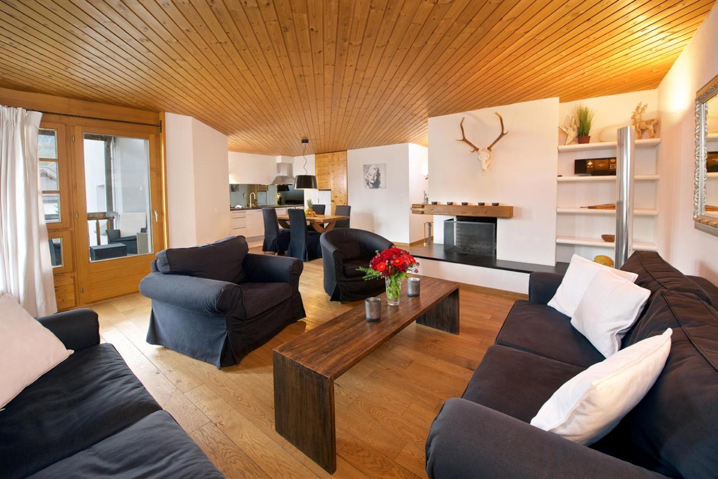 Schweizerhof Ferienwohnungen Lenzerheide 2 Oda fotoğraf